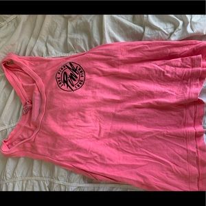 Pink tank top